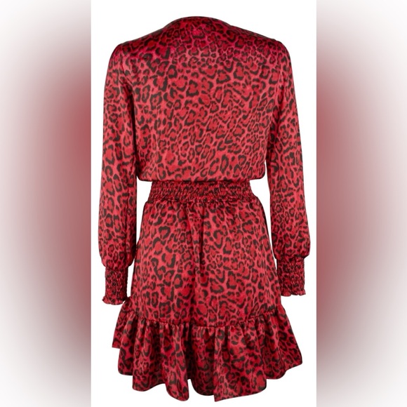 Michael Kors NWT Wildcat Smock Dress Sz M - Picture 4 of 9